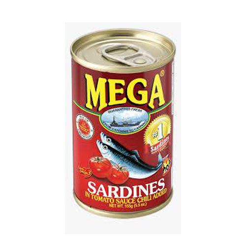 Mega Pilchards In Chilli Sauce 155g