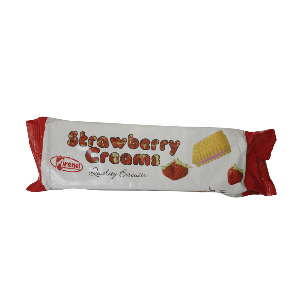 Arenel Strawberry Creams 125g