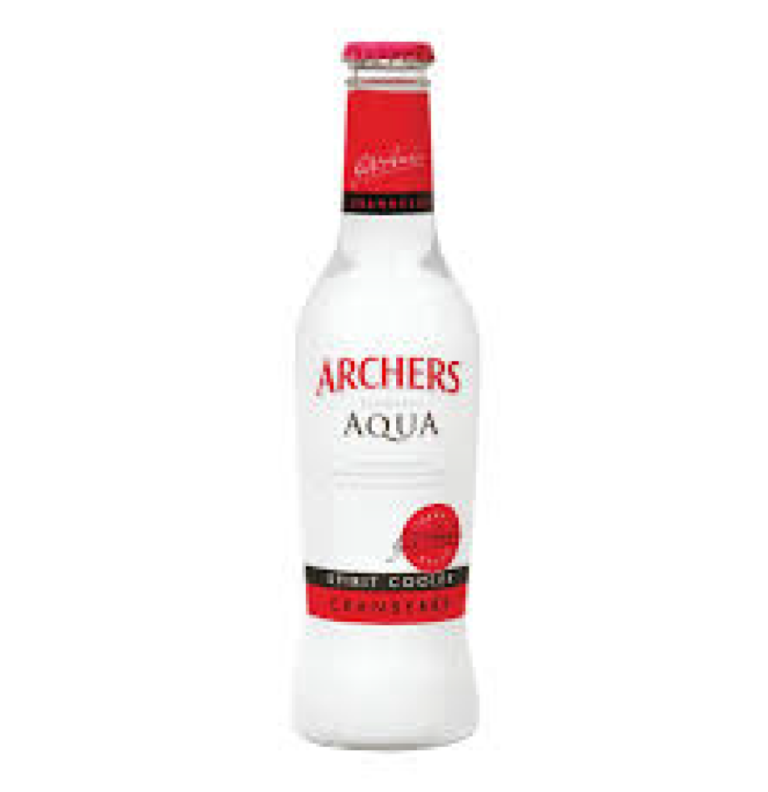 Archers Aqua Cranberry Schaps 275ml