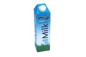 Dendairy UHT Long Life Full Cream Milk- 1l
