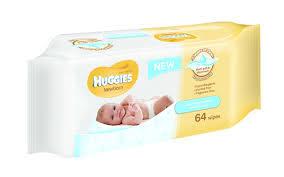 Huggies Baby Wipes Pure 64s