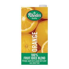 Rhodes Juice Orange 100% 1L