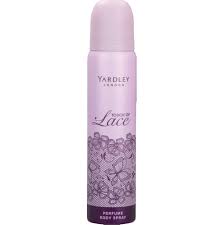 Yardley Deo Touch Of Lace 90ml