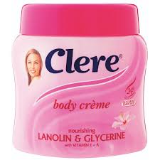 Clere Body Creme Lanolin & Glycerin 500ml