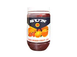 SUN MIXED FRUIT JAM  500G