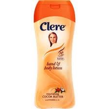 Clere Hand & Body Lotion Cocoa Butter 400ml