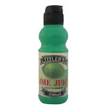 Tiyler`s Natural Lime Juice 200ml